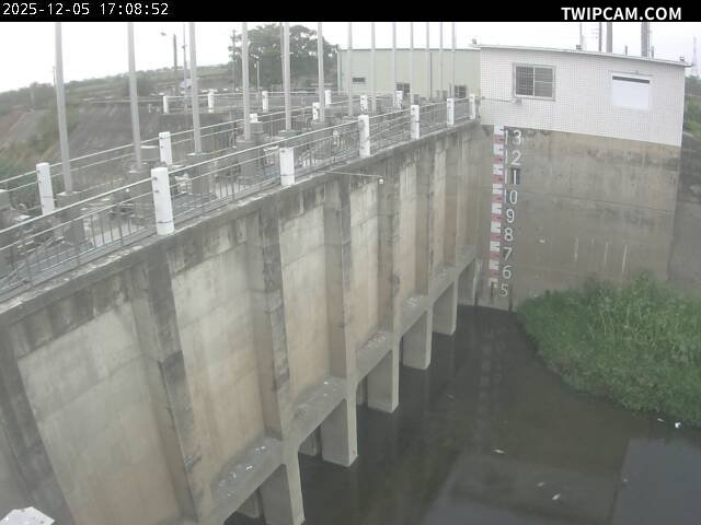 台南市道路 水利局 菁寮排水出口閘門(檢修中) 氣溫24.4℃