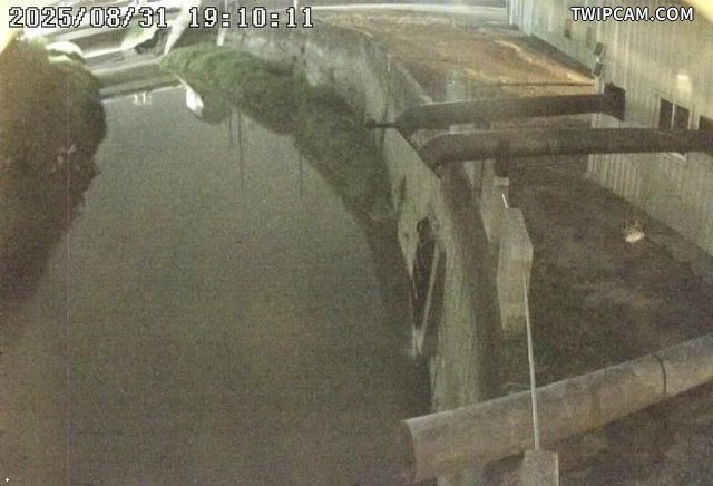 台南市道路 水利局 菁寮橋前抽水平台