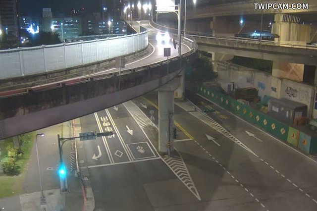 台北市道路 027-市民快環河 氣溫23.7℃