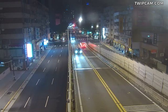 台北市道路 087-基隆快樂業街口