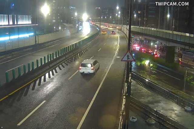 台北市道路 343-市高(光復) 市高西行既設鋼構 距離1.2公里