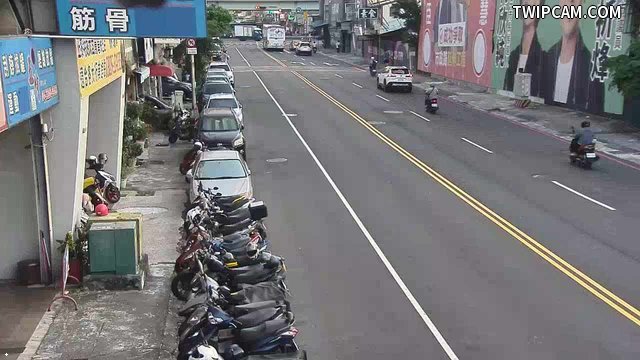台中市道路 [07110]黎明路/朝馬路(右側車流往臺灣大道),Liming Rd./Chaoma Rd. (Right side Traffic flow to Taiwan Blvd) 距離202公尺