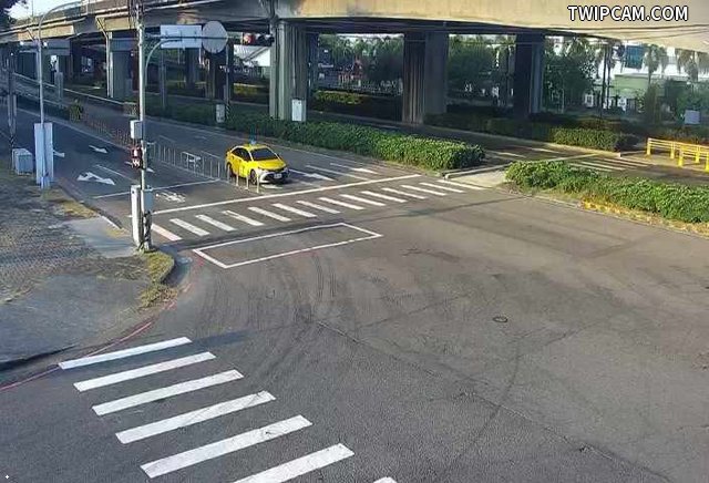 台中市道路 [08137]環中路東側/五權西路(車流往市政路),East side of Huanzhong Rd./Wuquan W. Rd. (traffic to Shizheng Rd.) 距離548公尺
