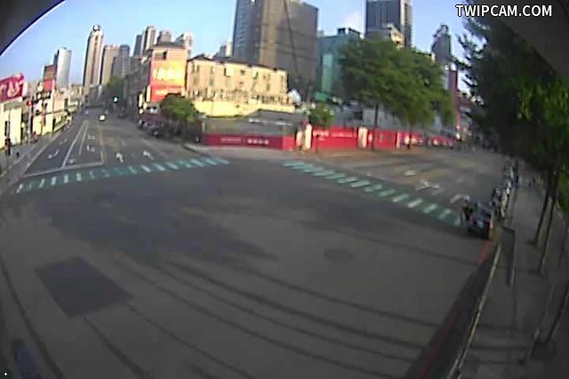 台中市道路 [07112]朝富路、朝馬路(右側車流往臺灣大道),Chaofu Rd./Chaoma Rd. (Right side Traffic flow to Taiwan Blvd) 距離214公尺