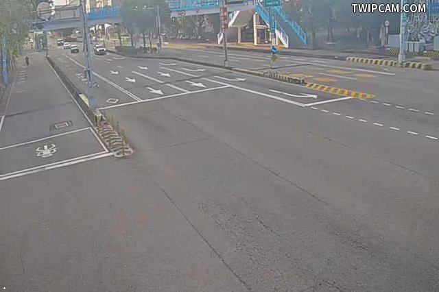 台中市道路 [07104]臺灣大道/工業區一路(右側車流往文心路),Taiwan Blvd/Gongyequ 1st Rd. (Right side Traffic flow to Wenxin Rd.) 距離617公尺