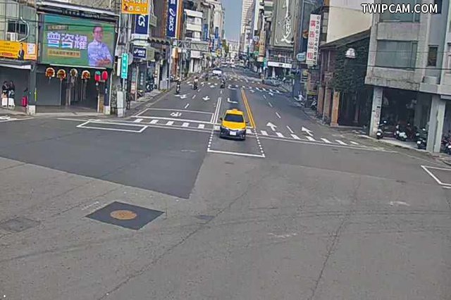 台中市道路 [00003]民權路/建國路(右側車流往向上路),Minquan Rd./Jianguo Rd.(Right side Traffic flow to Xiangshang Rd) 距離1.2公里