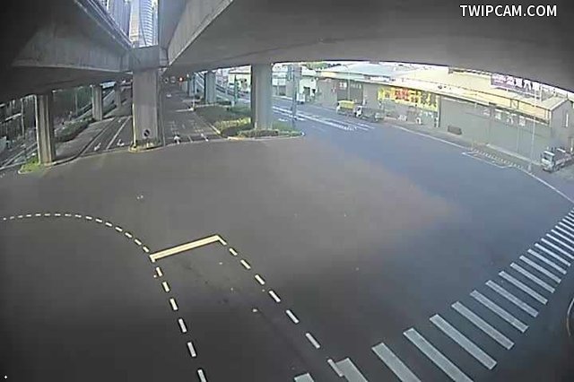 台中市道路 [07169]環中路/青海路(右側車流往臺灣大道),Huanzhong Rd/Qinghai Rd (Right side Traffic flow to Taiwan Blvd) 距離710公尺