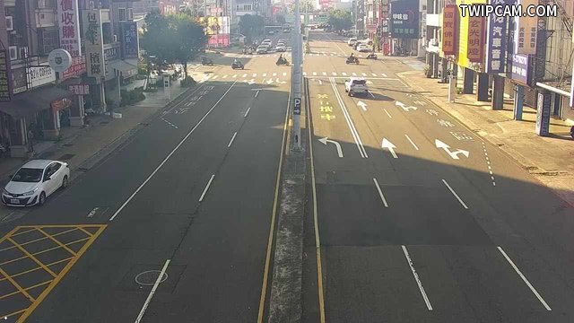 台中市道路 [07061]中清路/1386巷(右側車流往文心路),Zhongqing Rd/Ln. 1386 (Right side Traffic flow to Wenxin Rd) 距離413公尺