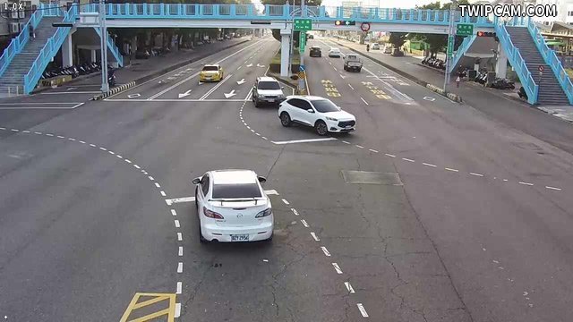 台中市道路 [07103]臺灣大道/福安路(右側車流往文心路),Taiwan Blvd/Fuan Rd. (Right side Traffic flow to Wenxin Rd.) 距離1.4公里