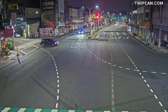 台中市道路 [20141]中山路/大洲路(右側車流往豐原交流道),Zhongshan Rd/Dazhou Rd (Right side Traffic flow to Fengyuan Interchange) 距離1.8公里