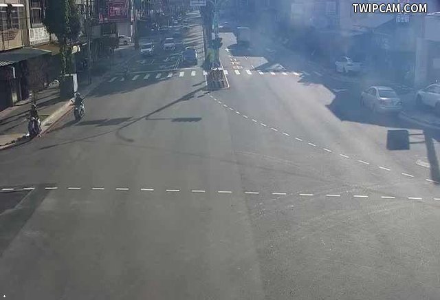 台中市道路 [20142]中山路/大豐北路(右側車流往豐原大道),Zhongshan Rd/Dafeng N. St (Right side Traffic flow to Fengyuan Blvd) 距離2.0公里