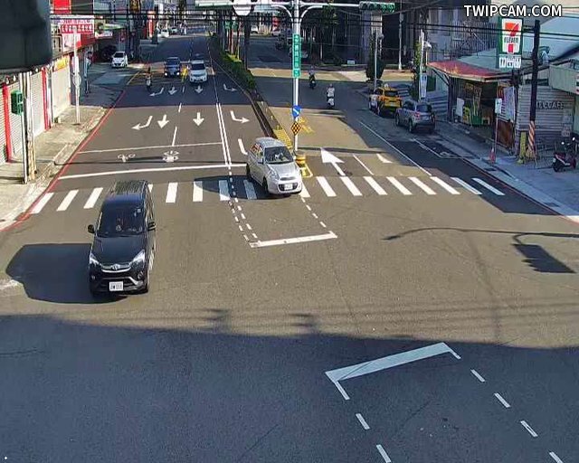 台中市道路 [06046]崇德路/豐樂路(右側車流往環中路),Chongde Rd/Fengle Rd (Right side Traffic flow to Huanzhong Rd) 距離861公尺