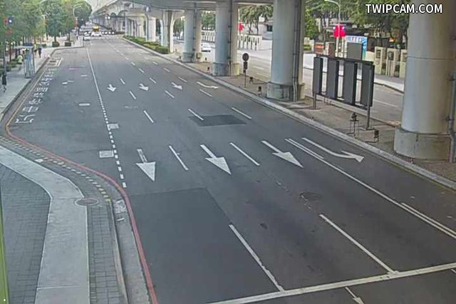 台中市道路 [08126]文心路/向上南路(右側車流往臺灣大道)Wenxin Rd./Xiangshang S. Rd. (Right side Traffic flow to Taiwan Blvd) 距離1.1公里