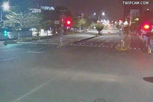 台中市道路 [07117] 市政路/河南路(右側車流往環中路),Shizheng Rd./,Henan Rd. (Right side Traffic flow to Huanzhong Rd.) 距離447公尺