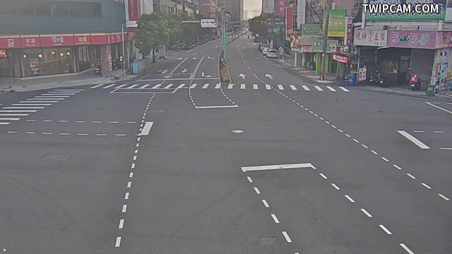 台中市道路 [07109]青海路/河南路(右側車流往文心路) Qinghai Rd./Henan Rd. (Right side Traffic flow to Wenxin Rd.) 距離657公尺