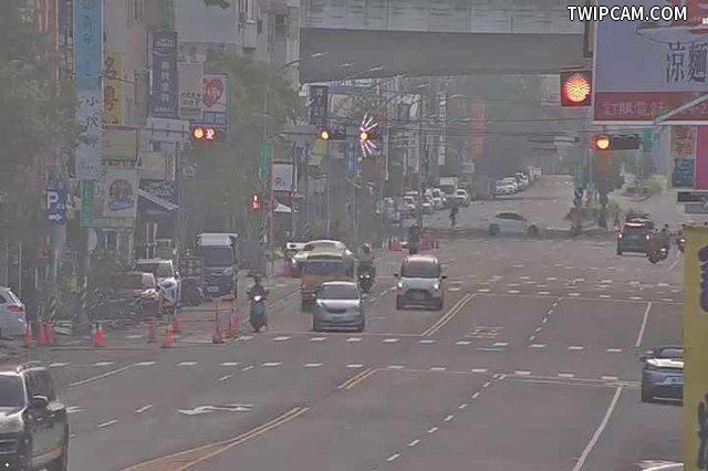 台中市道路 [06032]北屯路/太原路(右側車流往文心路),Beitun Rd/Taiyuan Rd (Right side Traffic flow to Wenxin Rd) 距離429公尺