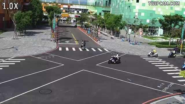 台中市道路 [01180]樂業二路/進德路(右側車流往振興路)  Leye 2nd Rd/Jinde Rd(Right side Traffic flow to Zhenxing Rd) 距離962公尺