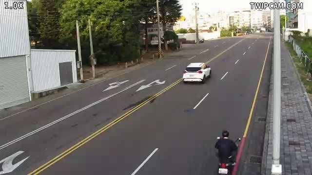 台中市道路 [07113]朝馬路/安和路(右側車流往環中路),Chaoma Rd/Anhe Rd  (Right side Traffic flow to Huanzhong Rd.) 距離570公尺