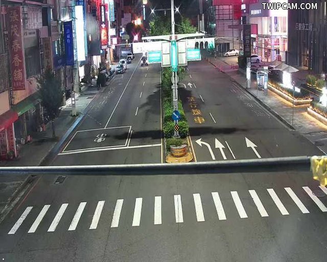台中市道路 [06059]中清路/庄美街(右側車流往文心路),Zhongqing Rd/Zhuangmei Street (Right side Traffic flow to Wenxin Rd) 距離354公尺