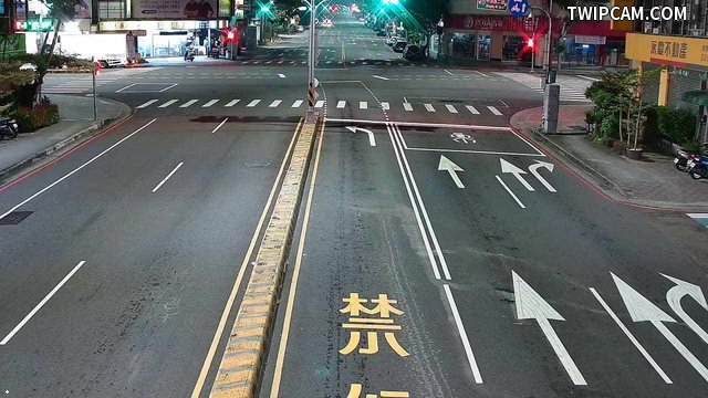 台中市道路 [06058]敦化路/中平路(右側車流往中清路),Dunhua Rd/Zhongping Rd (Right side Traffic flow to Zhongqing Rd) 距離697公尺