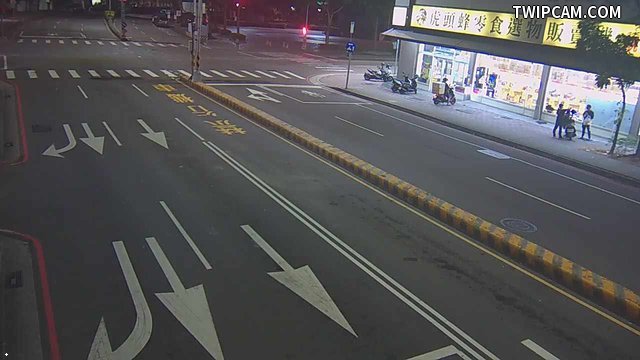 台中市道路 [06057]敦化路/中清路(右側車流往經貿路),Dunhua Rd/Zhongqing Rd (Right side Traffic flow to Jingmao Rd) 距離723公尺