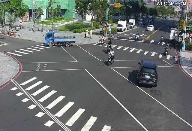 台中市道路 [01125]進德路/樂業二路(右側車流往復興東路) Jinde Rd./Leye 2nd Rd.(Right side Traffic flow to Fuxing E. Rd.) 距離945公尺