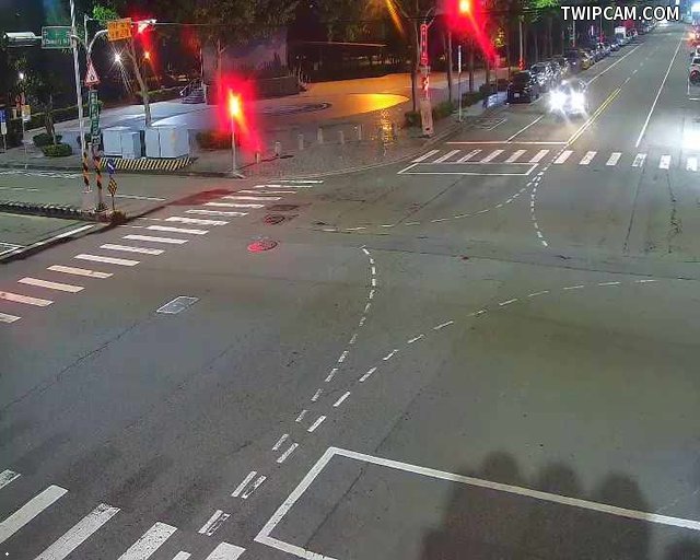 台中市道路 [06127 ]中平路/敦化路(右側車流往黎明路),Zhongping Rd /Dunhua Rd (Right side Traffic flow to Jingmao Rd) 距離691公尺