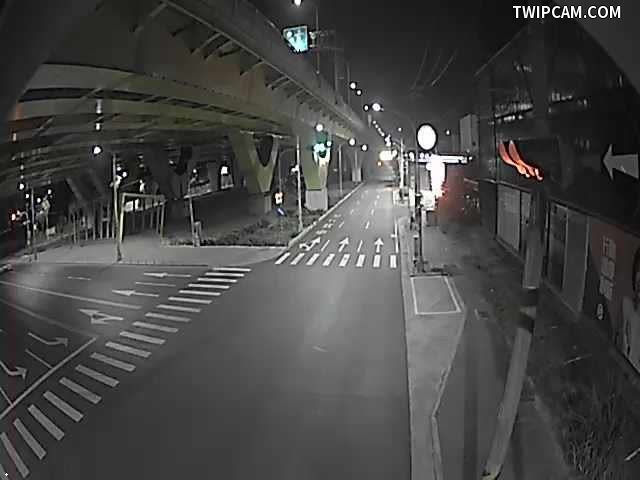 台中市道路 [06189]環中路/松竹路(右側車流往中清路)Huanzhong Rd. /Songzhu Rd.(Right side Traffic flow to Zhongqing Rd.) 距離579公尺