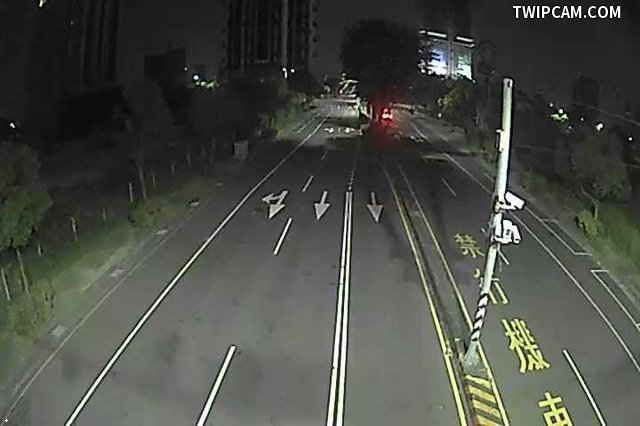 台中市道路 [06202]松竹路/環中路(右側車流往崇德路) Songzhu Rd./Huanzhong Rd. (Right side Traffic flow to Chongde Rd.) 距離593公尺