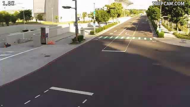 台中市道路 [07316]中科路/經貿七路 (右側車流往環中路)Zhongke Rd./Jingmao 7th Rd.(Right side Traffic flow to Huanzhong Rd.) 距離332公尺