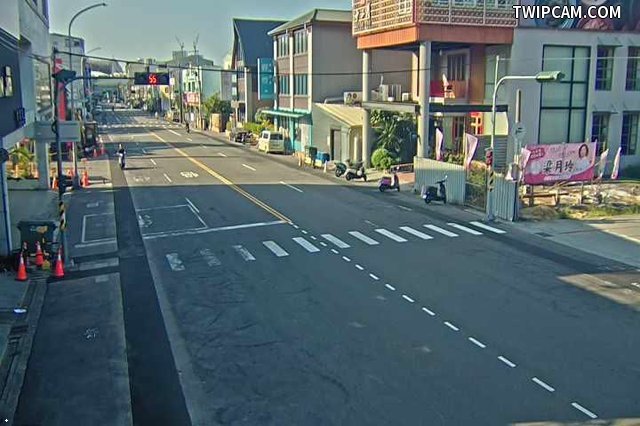 台中市道路 [07223(i)]甘肅路/甘河路(右側車流往文心路) Gansu Rd./Ganhe Rd. (Right side Traffic flow to Wenxin Rd.) 距離663公尺
