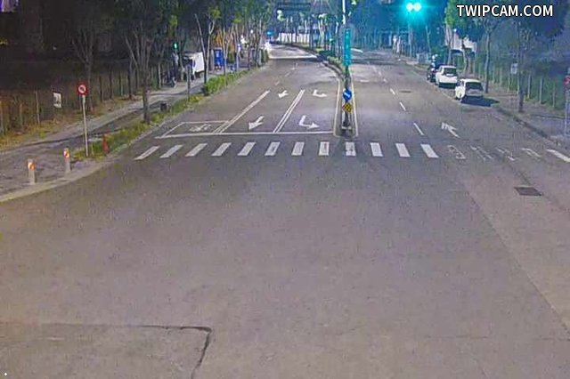 台中市道路 [07224]經貿路/經貿五路(車流往黎明路) Jingmao Rd./Jingmao 5th Rd (Traffic flow to Liming Rd.) 距離199公尺