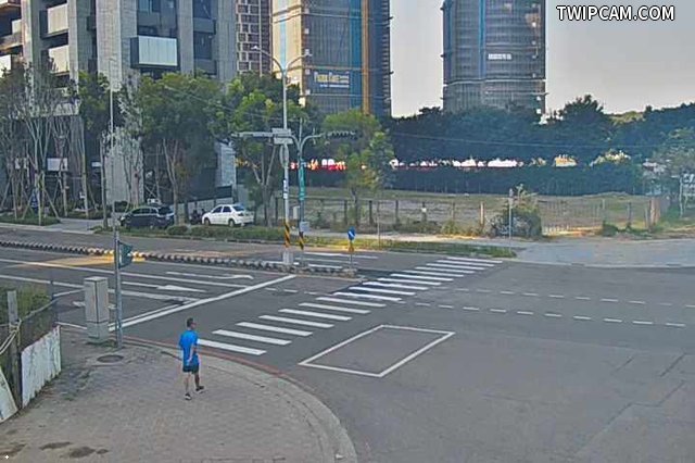 台中市道路 [07219(i)]經貿路/經貿七路(監控經貿8地停車場),Jingmao Rd./Jingmao 7th Rd. 距離356公尺