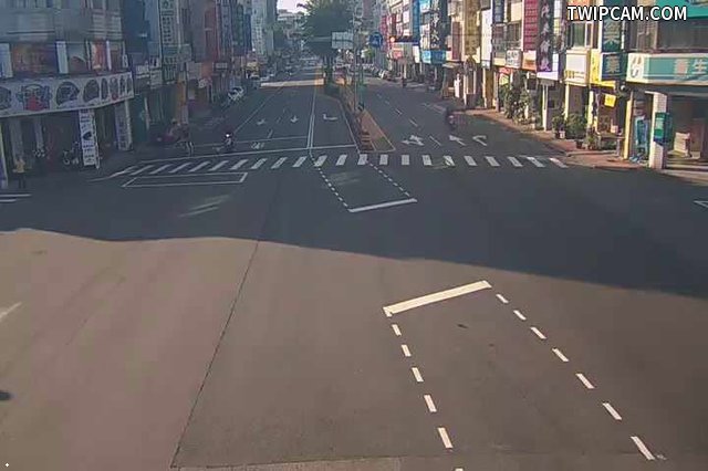 台中市道路 [04253]中清路/漢口路(右側車流往五權路),Zhongqing Rd./Hankou Rd.  (Right side Traffic flow to Wuquan Rd.) 距離1.2公里