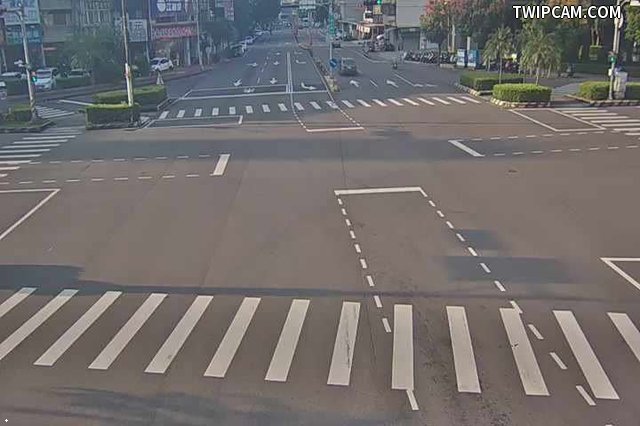 台中市道路 [01271]進化路/精武路(右側車流往自由路),Jinhua Rd./Jingwu Rd.(Right side Traffic flow to Ziyou Rd.) 距離1.3公里