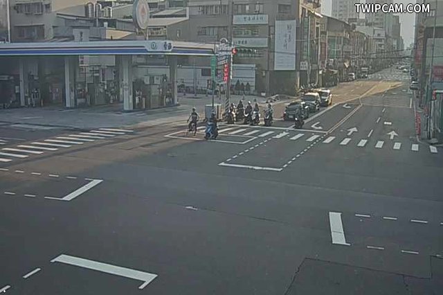 台中市道路 [03278]向上路/忠明南路(右側車流往民權路方向),Xiangshang Rd./Zhongyong Rd.(Right side Traffic flow to Minquan Rd.) 距離307公尺
