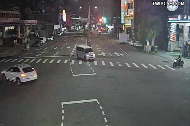 台中市道路 [04283]中清路/英才路(右側車流往五權路方向),Zhongqing Rd./Yingcai Rd.(Right side Traffic flow to Wuquan Rd.) 距離599公尺