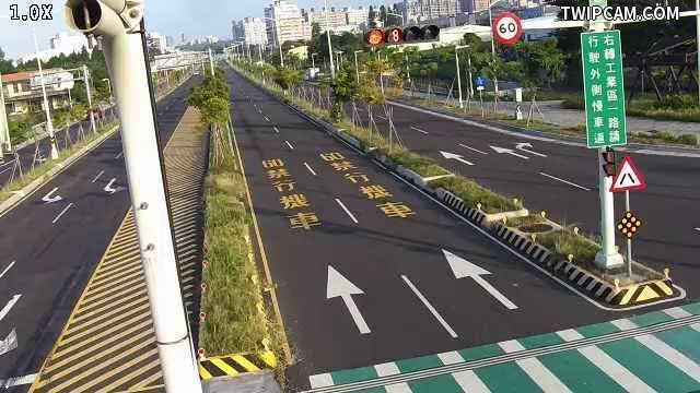 台中市道路 [07288]市政路/安和路(右側車流往工業區一路),Shizheng Rd./Anhe Rd.(Right side Traffic flow to Gongyequ 1st Rd.) 距離780公尺