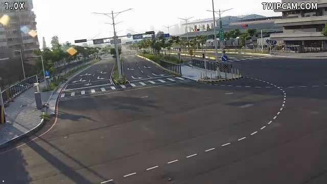 台中市道路 [07289]市政路/工業區一路(右側車流往安和路方向),Shizheng Rd./Anhe Rd.(Right side Traffic flow to Anhe Rd.) 距離1.5公里