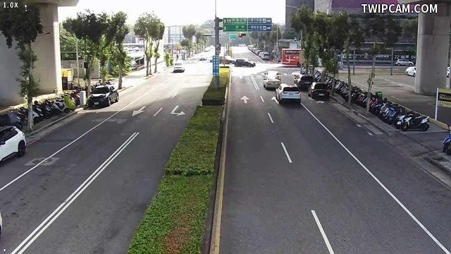 台中市道路 [14311]高鐵五路/站區二路(右側車流往高鐵東路)Gaotie 5th Rd./Zhanqu 2nd Rd.(.(Right side Traffic flow to Gaotie E. Rd.) 距離670公尺