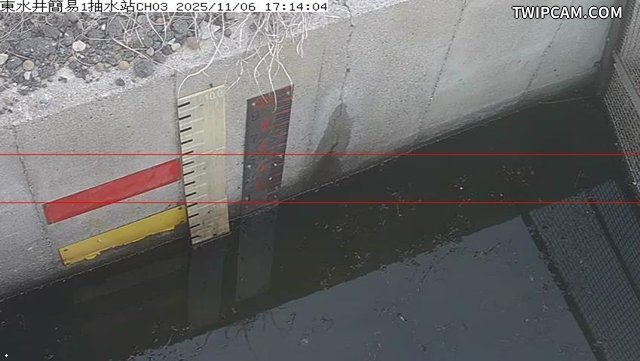 水利署水資源 雲林縣政府水利處 東水井簡易1抽水站CH3_辨識後圖片 距離1.3公里