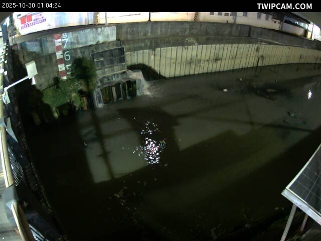 水利署水資源 臺南市政府水利局 鯽潭橋水位影像 距離683公尺