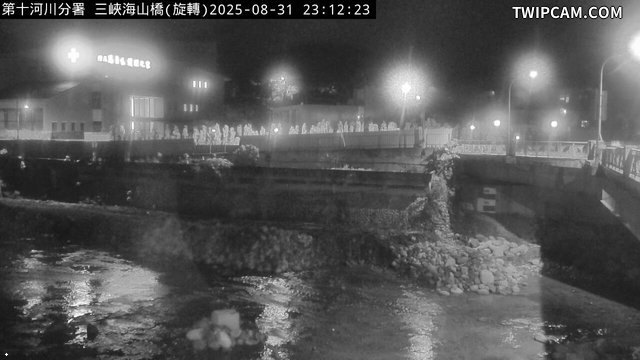 水利署水資源 水利署水利防災組 海山橋(旋轉)