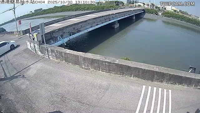 水利署水資源 雲林縣政府水利處 過港簡易抽水站CH4 距離9公尺