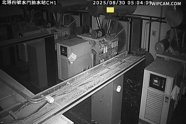 水利署水資源 雲林縣政府水利處 北港四號水門抽水站CH1