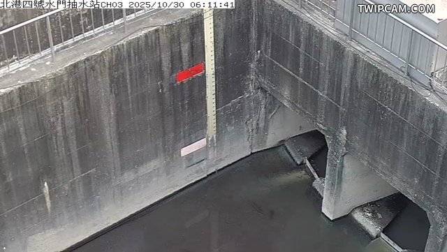 水利署水資源 雲林縣政府水利處 北港四號水門抽水站CH3 距離2.5公里