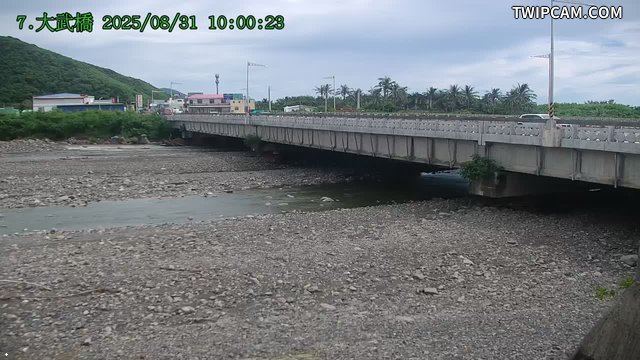 水利署水資源 臺東縣政府水利科 大武橋CCTV