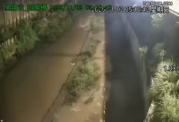 水利署水資源 基隆市政府水利科 大武崙溪_得勝橋 距離859公尺