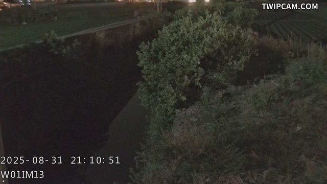 水利署水資源 台中市政府水利局 社子腳坑排水上游影像