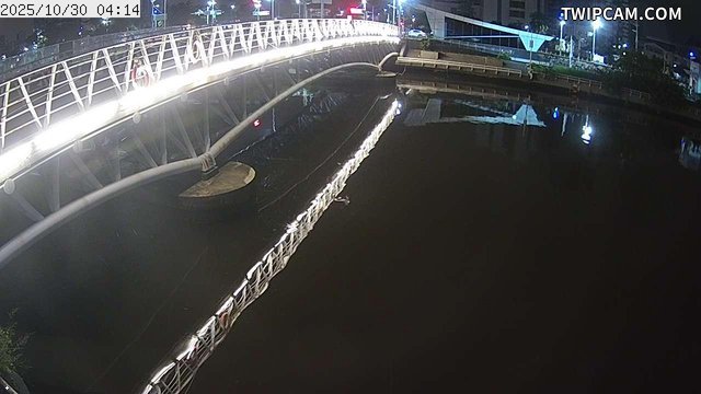 水利署水資源 高雄市政府水利局 媽祖港橋影像 距離1.1公里